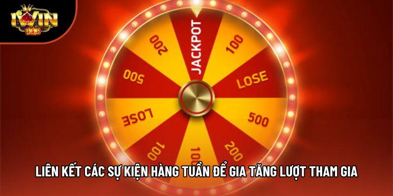 Liên kết các sự kiện hàng tuần để gia tăng lượt tham gia
