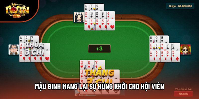 Mậu binh mang lại sự hứng khởi cho hội viên